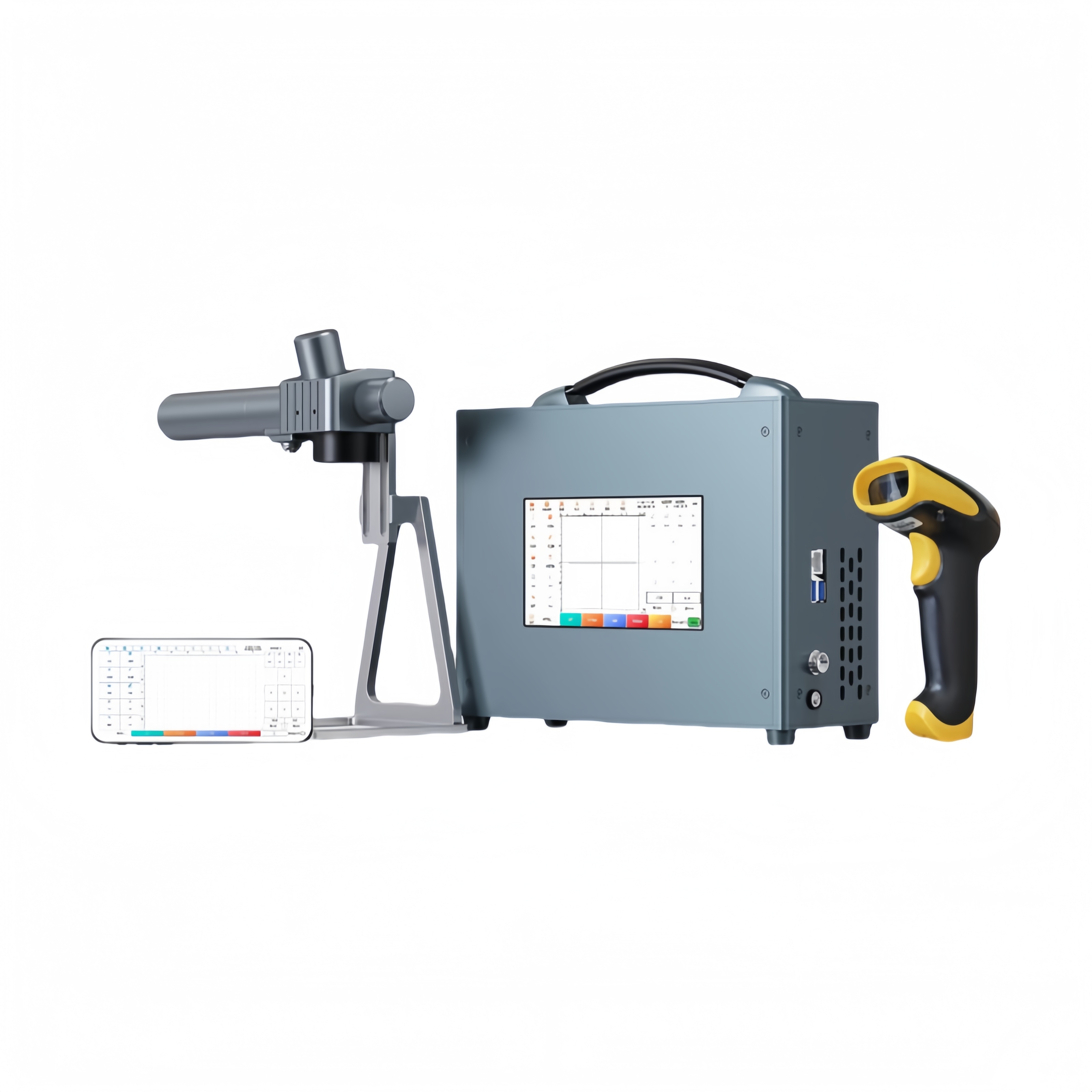 Desktop laser marking machine Fiber laser marking machine metal non-metal marking machine marking machine